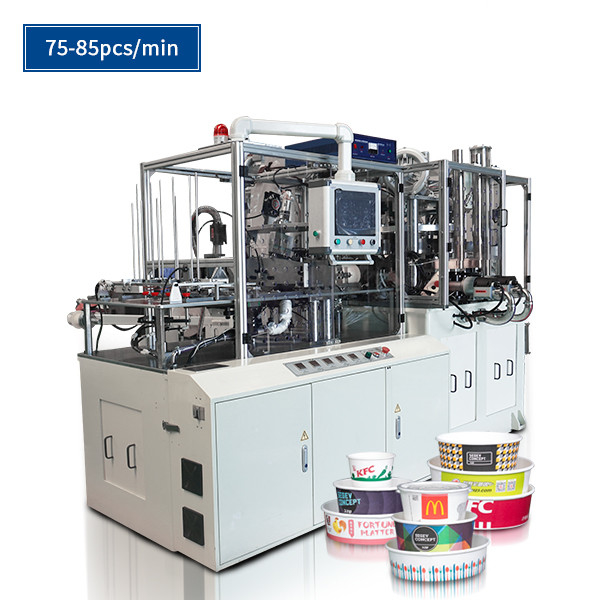 Large Dimension Disposable Cup Making Machine 15kw Rated Power